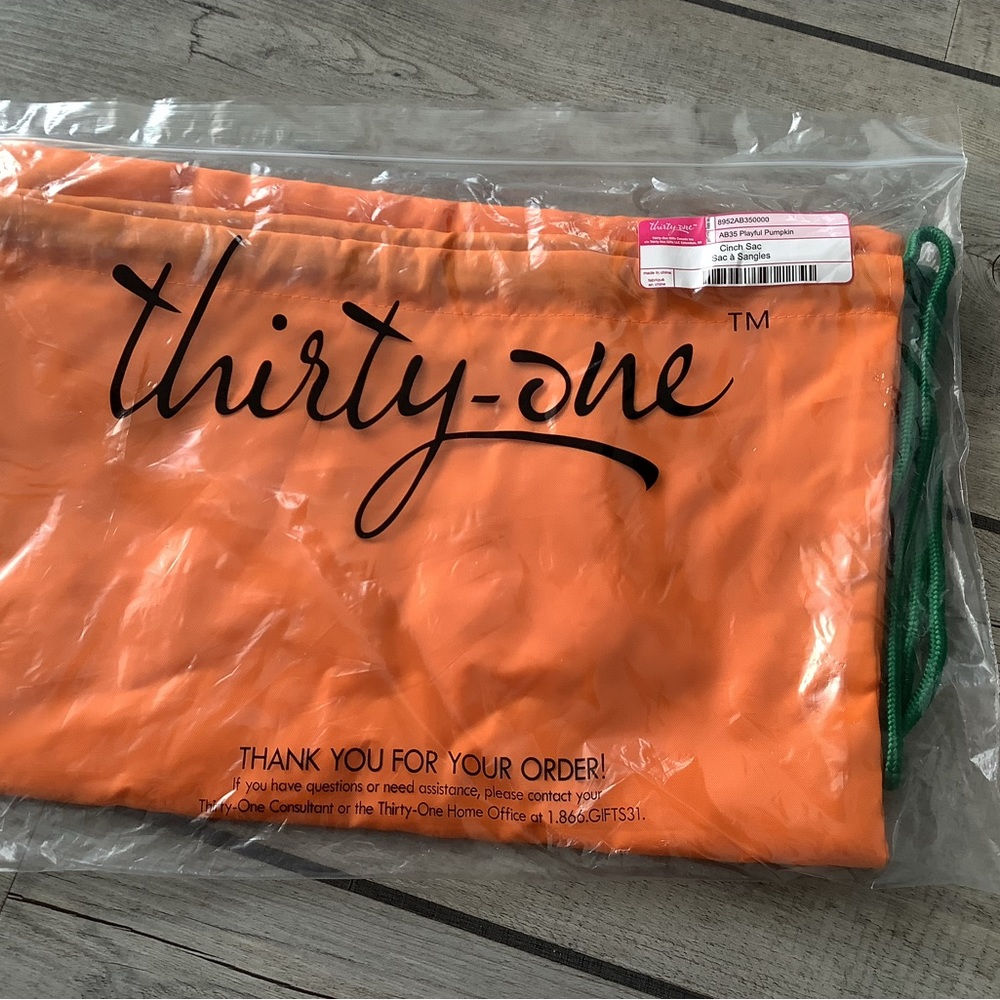 Thirty one cinch sac playful pumkpin